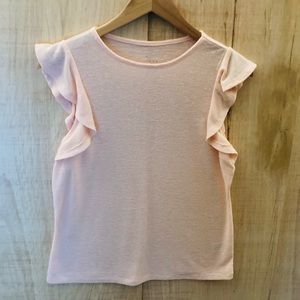 A NEW DAY 👚 Women's Flutter Ruffle Sleeve Top